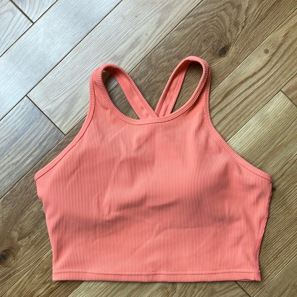 TSL XXL coral longline bra